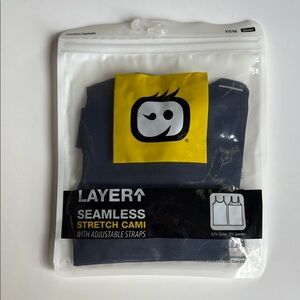 WonderWink Gray Stretch Cami Top